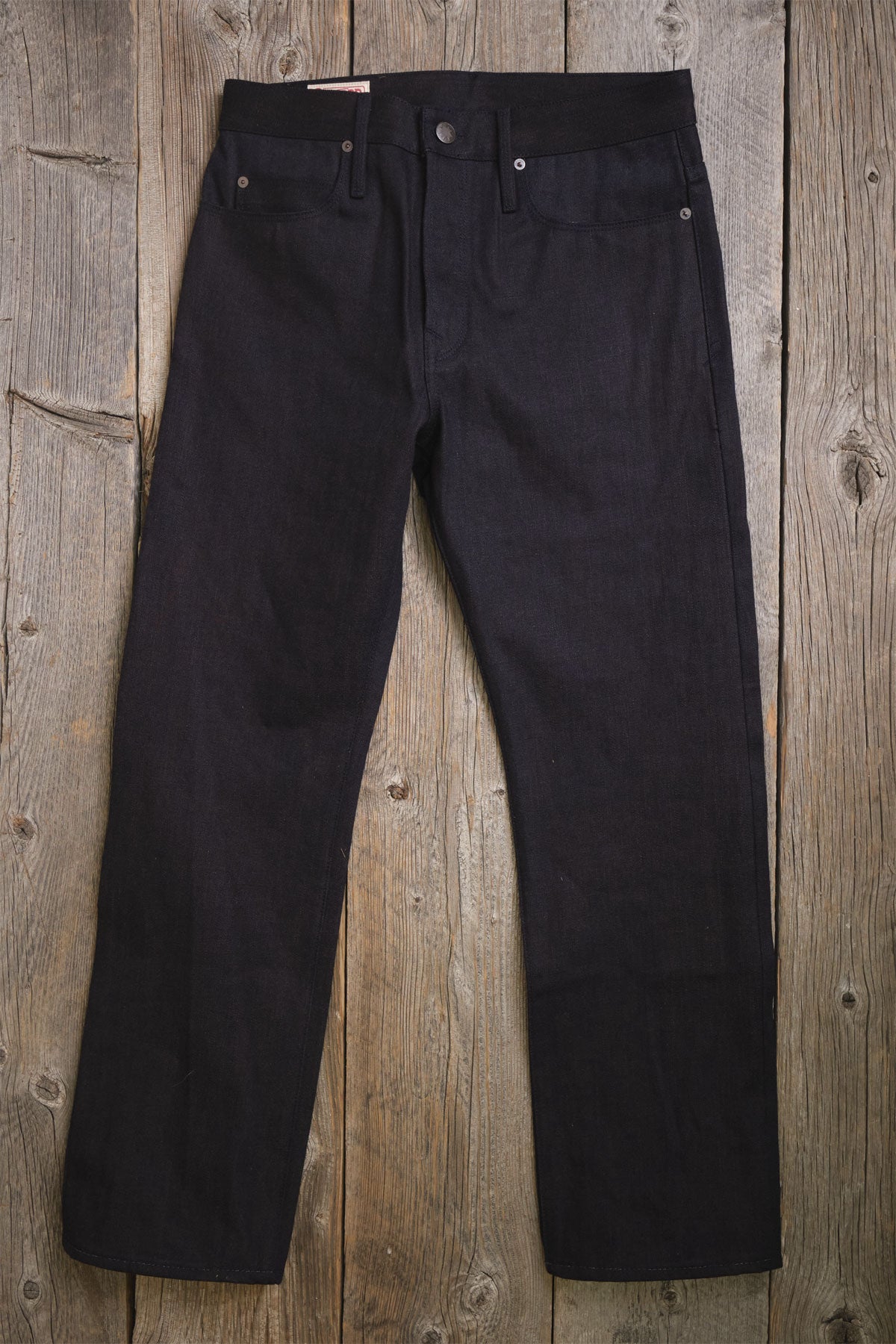 Freenote Cloth - Belford Straight 16 Ounce Dark Indigo Brown Denim