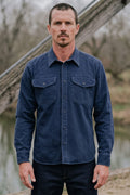 Freenote Cloth - Utility Shirt in Navy