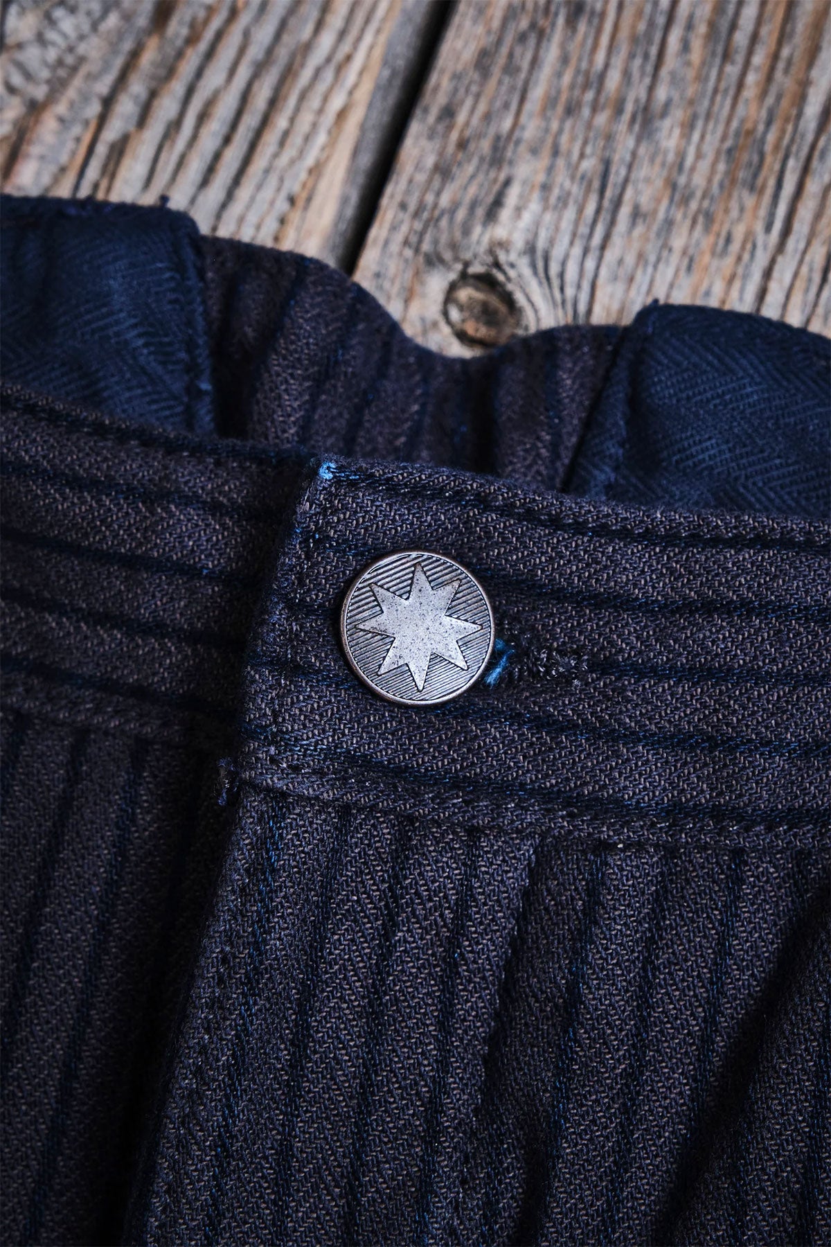 Freenote Cloth - Western Pant Indigo Herringbone Dobby – The Rugged Society