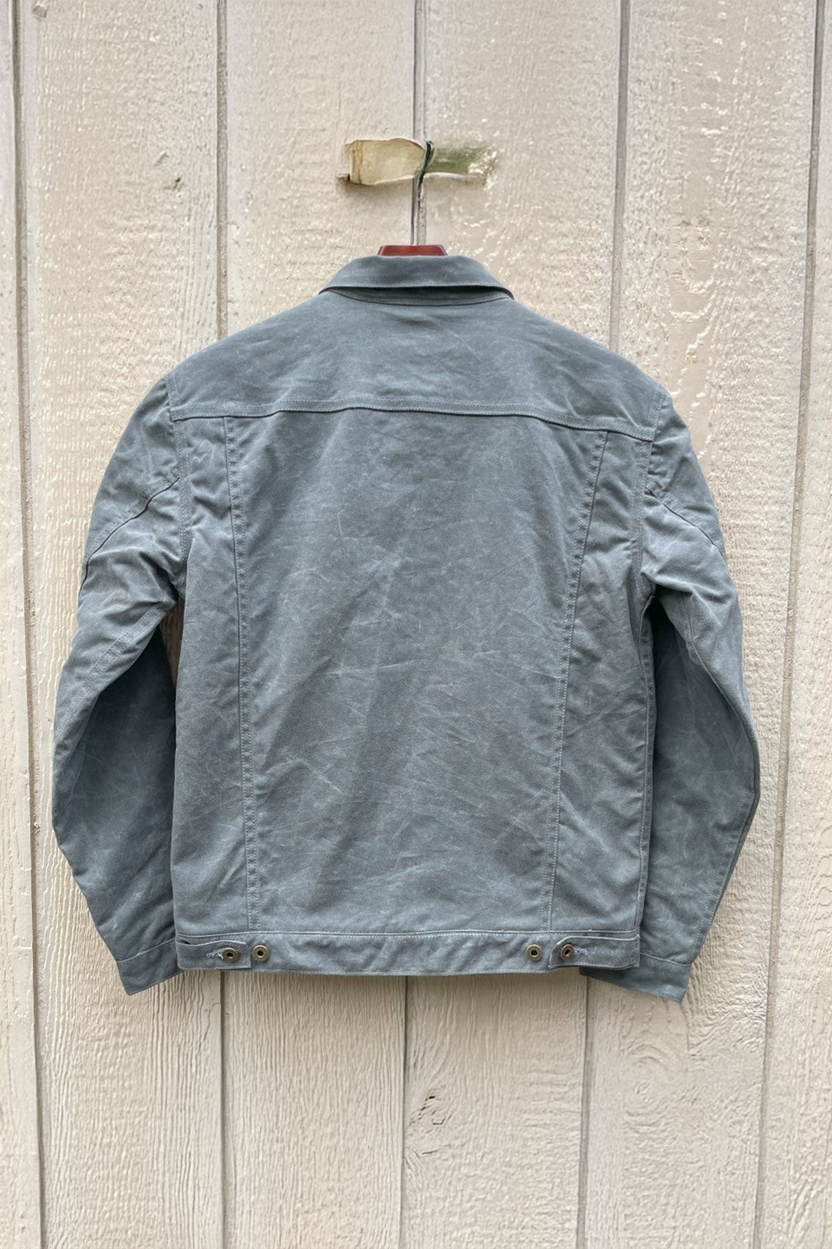GINEW - Legends Rider Coat in Charcoal with Pendleton® Wool Walking Rock Lining