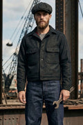 Freenote Cloth - Grafton Jacket in Black Wool