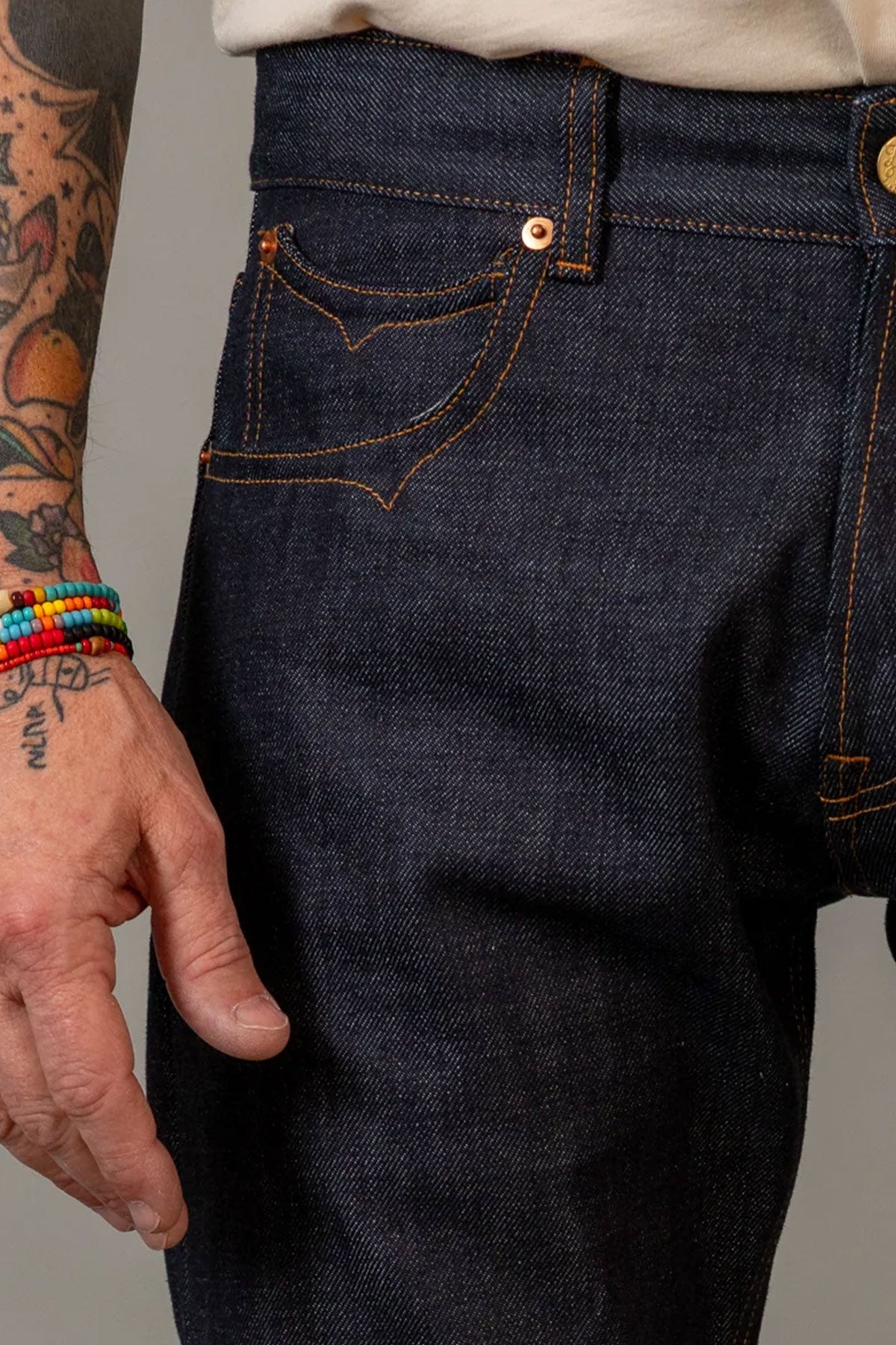 Hen's Teeth - Original 14.7 Oz Raw Selvedge Denim Jeans – The Rugged ...