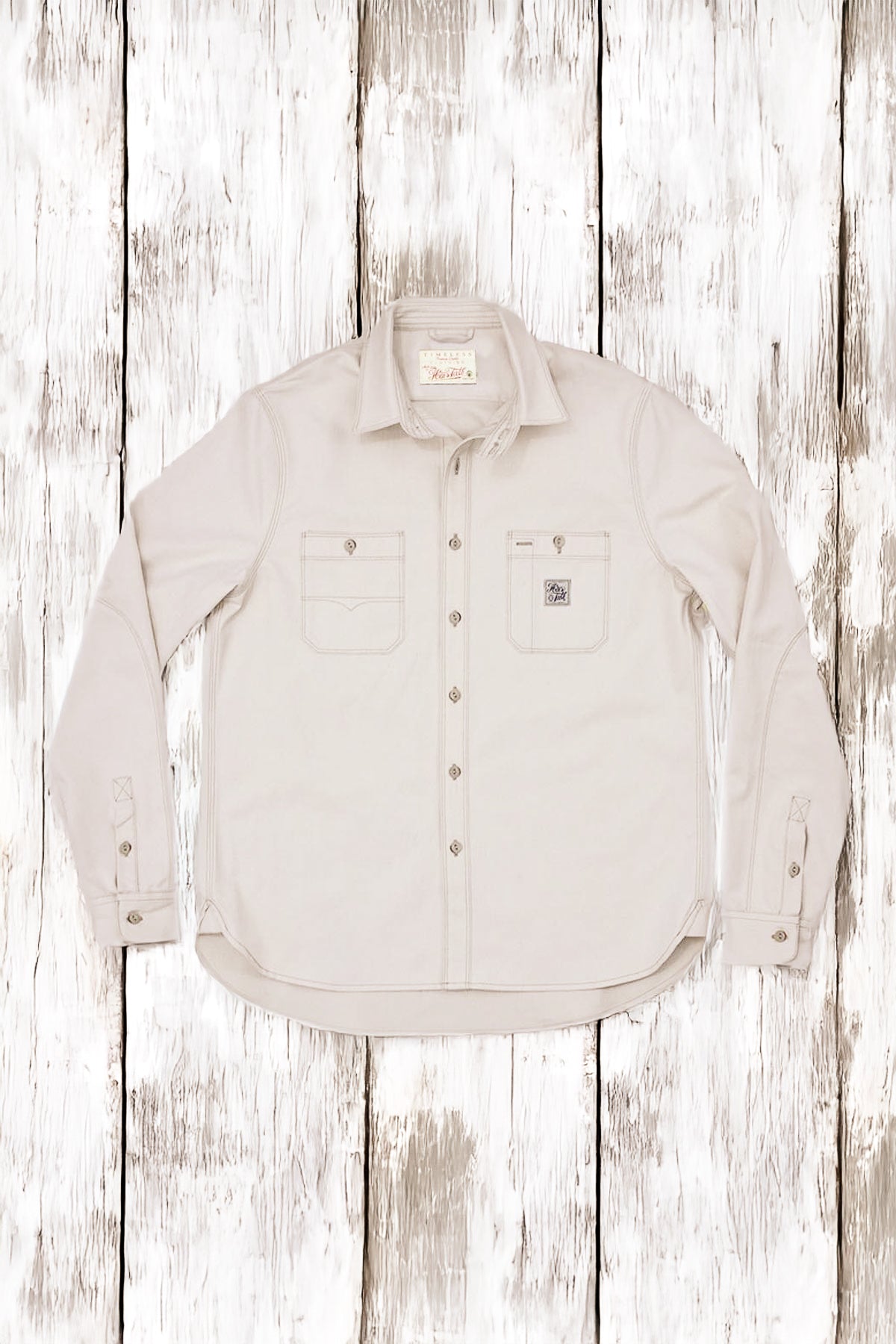 Hen's Teeth - HTM-S1 C8 Work Shirt in Natural light canvas