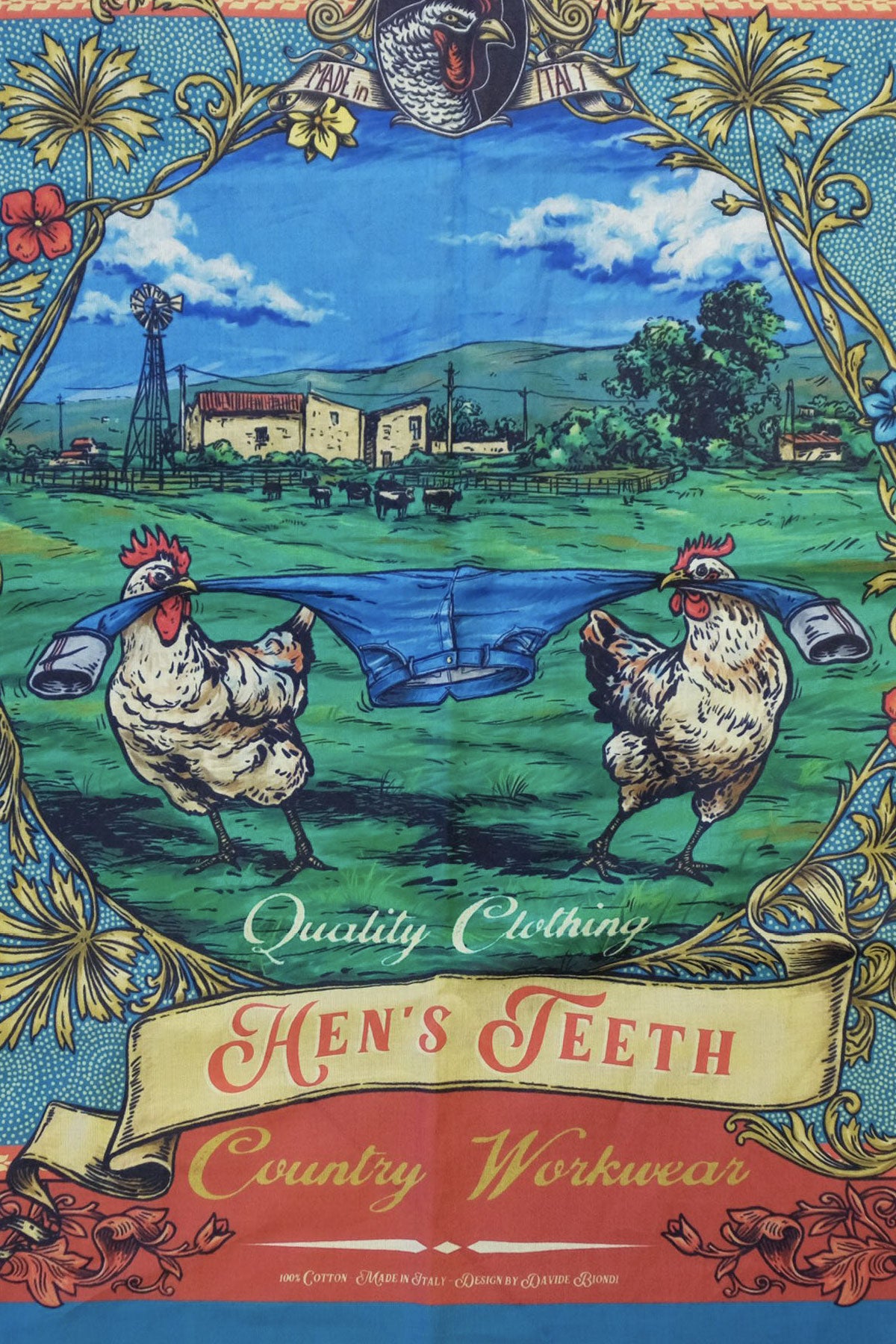 Hen's Teeth - Handmade Country Workwear Bandana