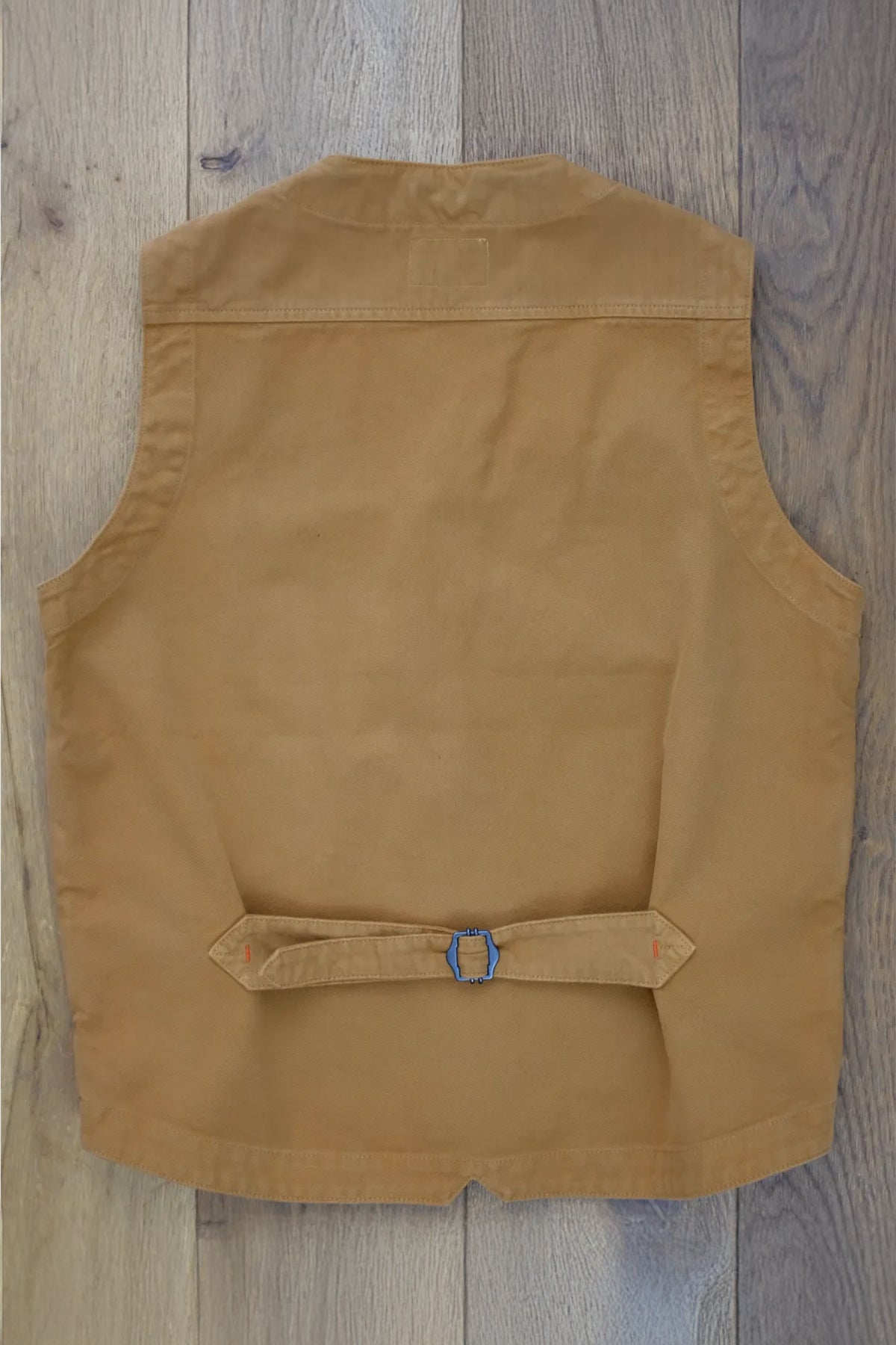 Hen's Teeth - HTM Q1 Work Vest in Beige Canvas