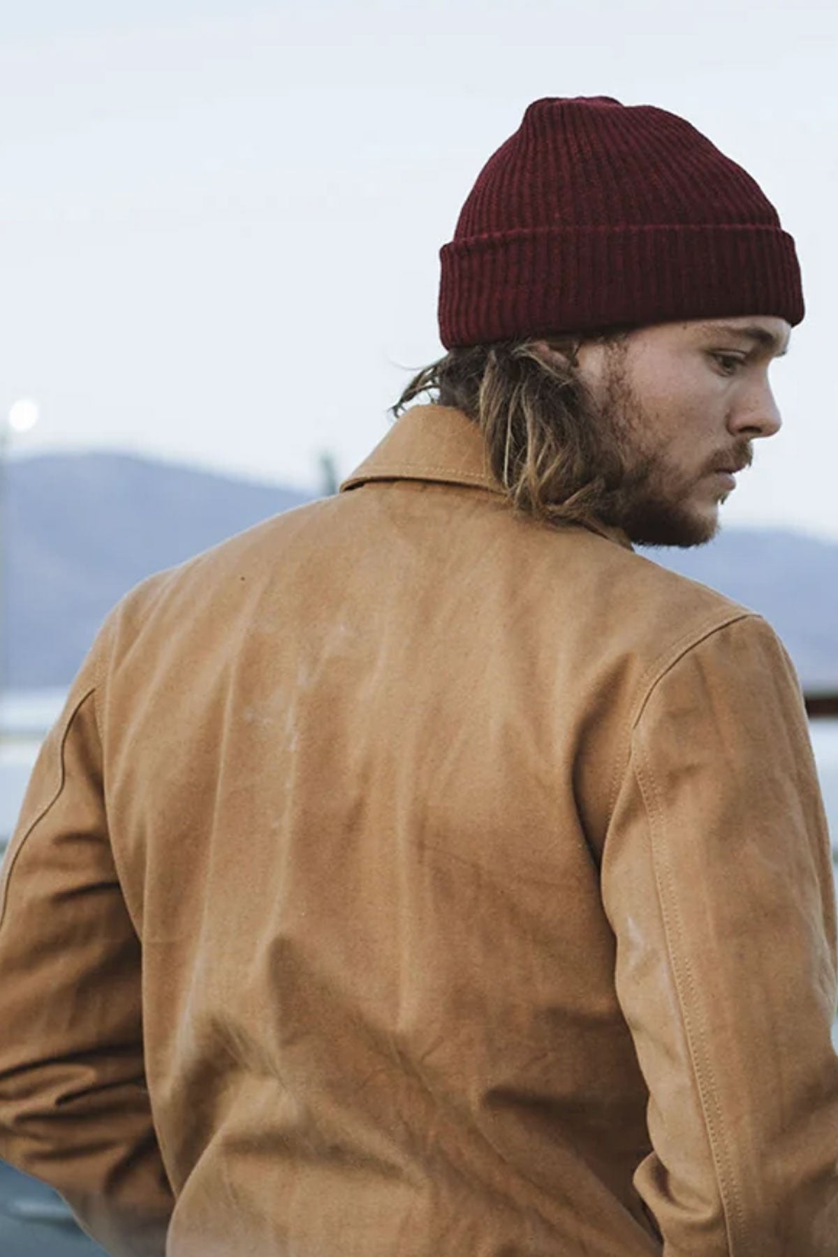 Iron And Resin - Terrain Lined Duck Canvas Jacket in Union Brown