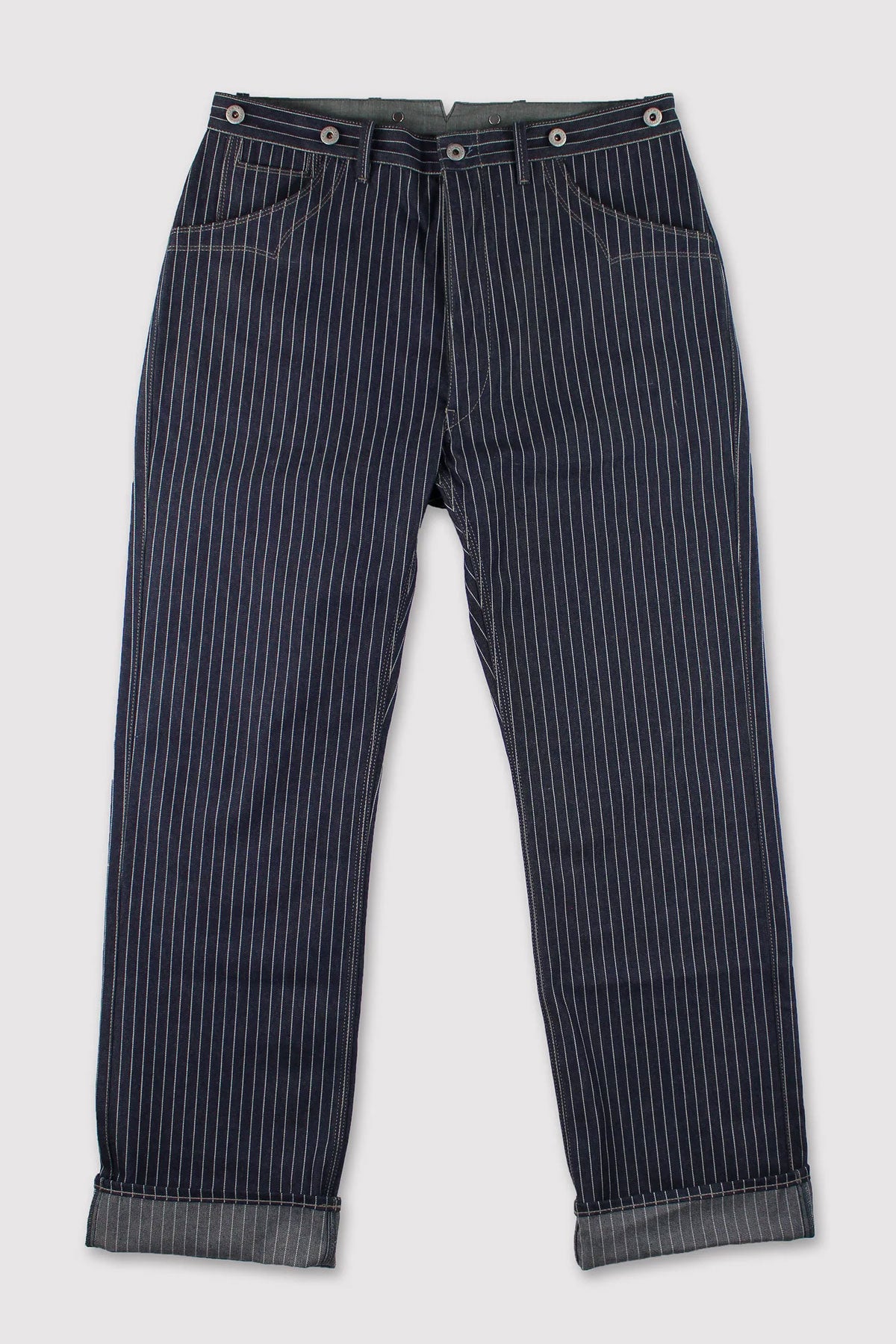 Blue Blanket - IJ1 JP03 Waist Overall Loose Fit, 11 oz Blue Blanket - IJ1 JP03 Waist Overall Loose Fit, 11 oz