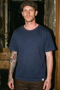 Merz b. Schwanen - Soft Pima Tee - Ink Blue