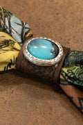 Jean Dessel - Turquoise Concho Leather Bandana Slider