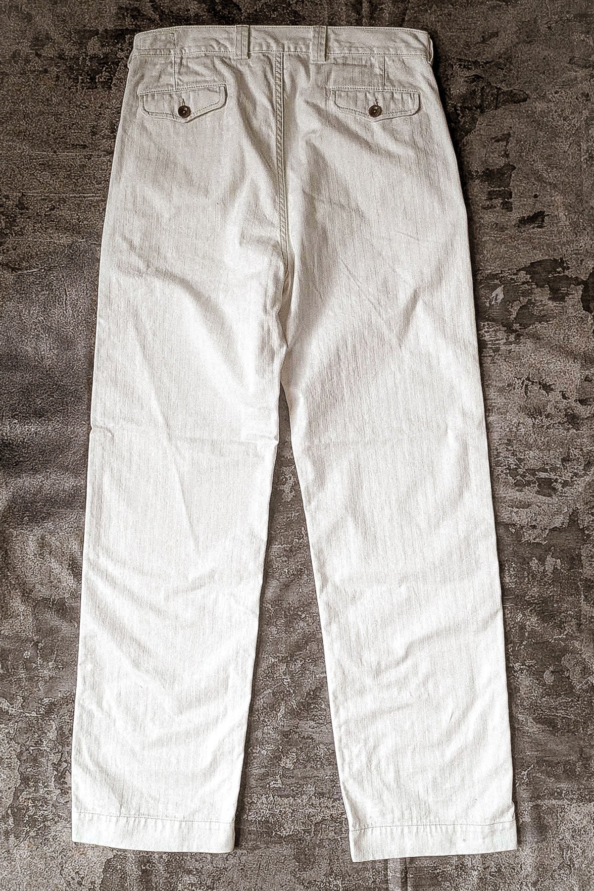 Captain Santors - Legionario 3312 CG511 Trousers in HBT White