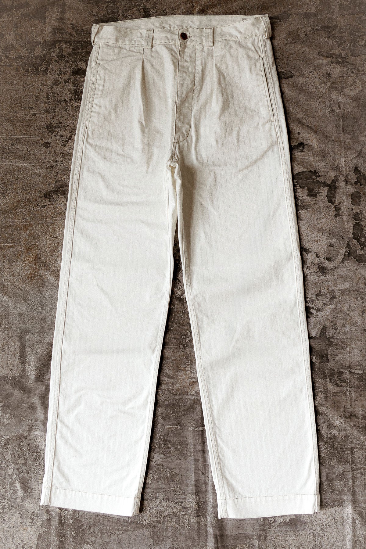 Captain Santors - Legionario 3312 CG511 Trousers in HBT White