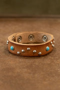 Alberto Luti - Dots Leather Bracelet