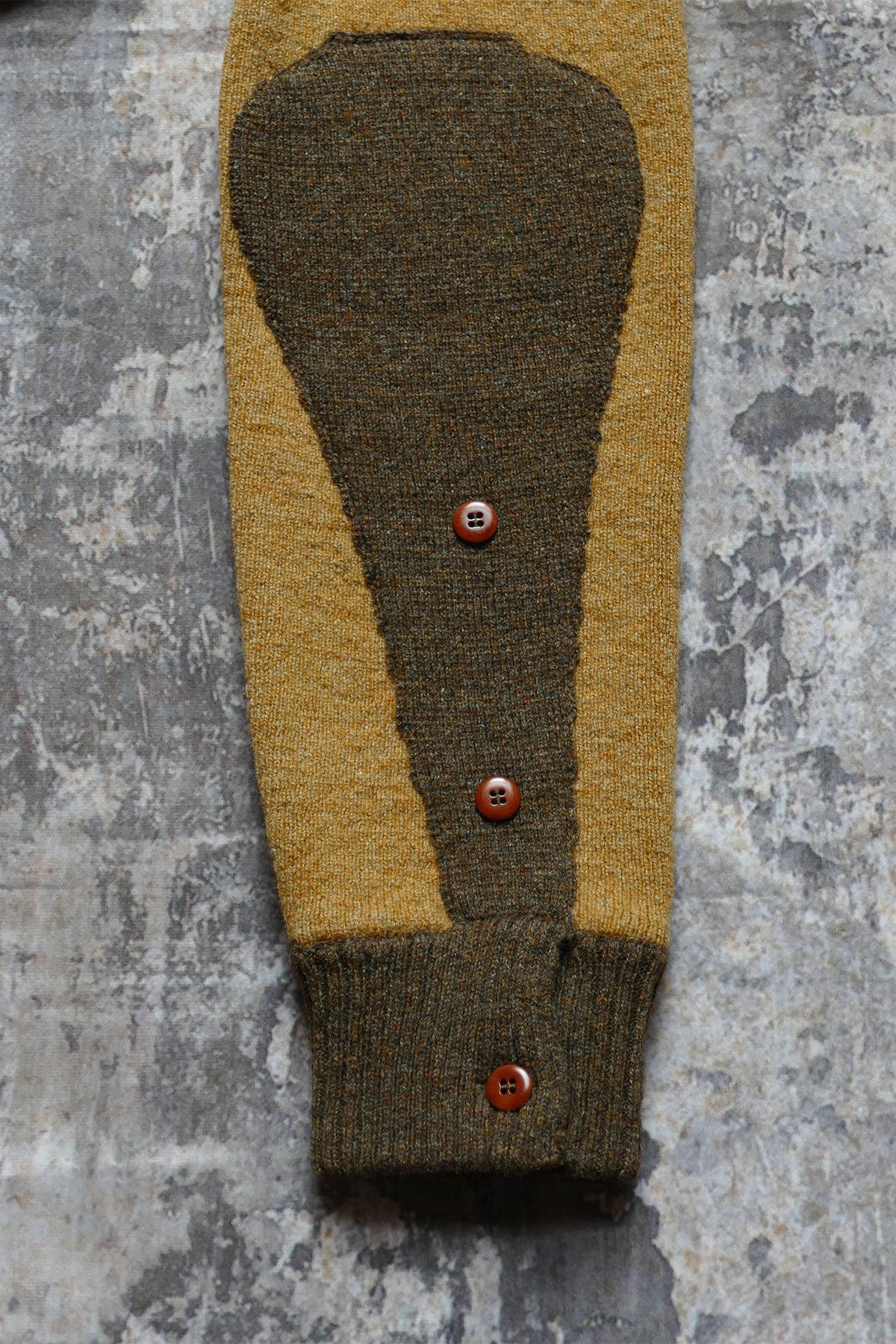 Max Rohr x GRP - Max 3 Bic Short Jacket C - 18oz. 100% Virgin Wool in Ocher and Brown
