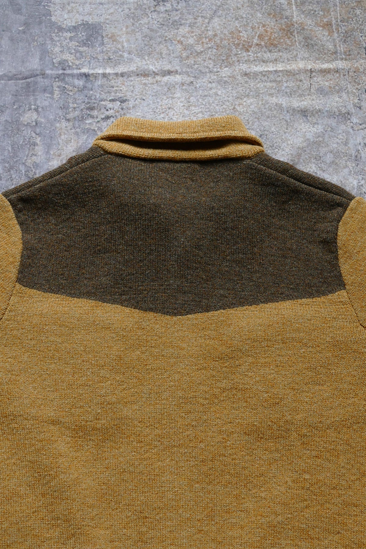 Max Rohr x GRP - Max 3 Bic Short Jacket C - 18oz. 100% Virgin Wool in Ocher and Brown