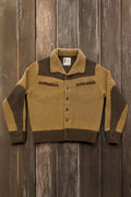 Max Rohr x GRP - Max 3 Bic Short Jacket C - 18oz. 100% Virgin Wool in Ocher and Brown