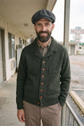 Max Rohr x GRP - Max 3 Short Jacket A - 18oz. 100% Virgin Wool in Dark Green