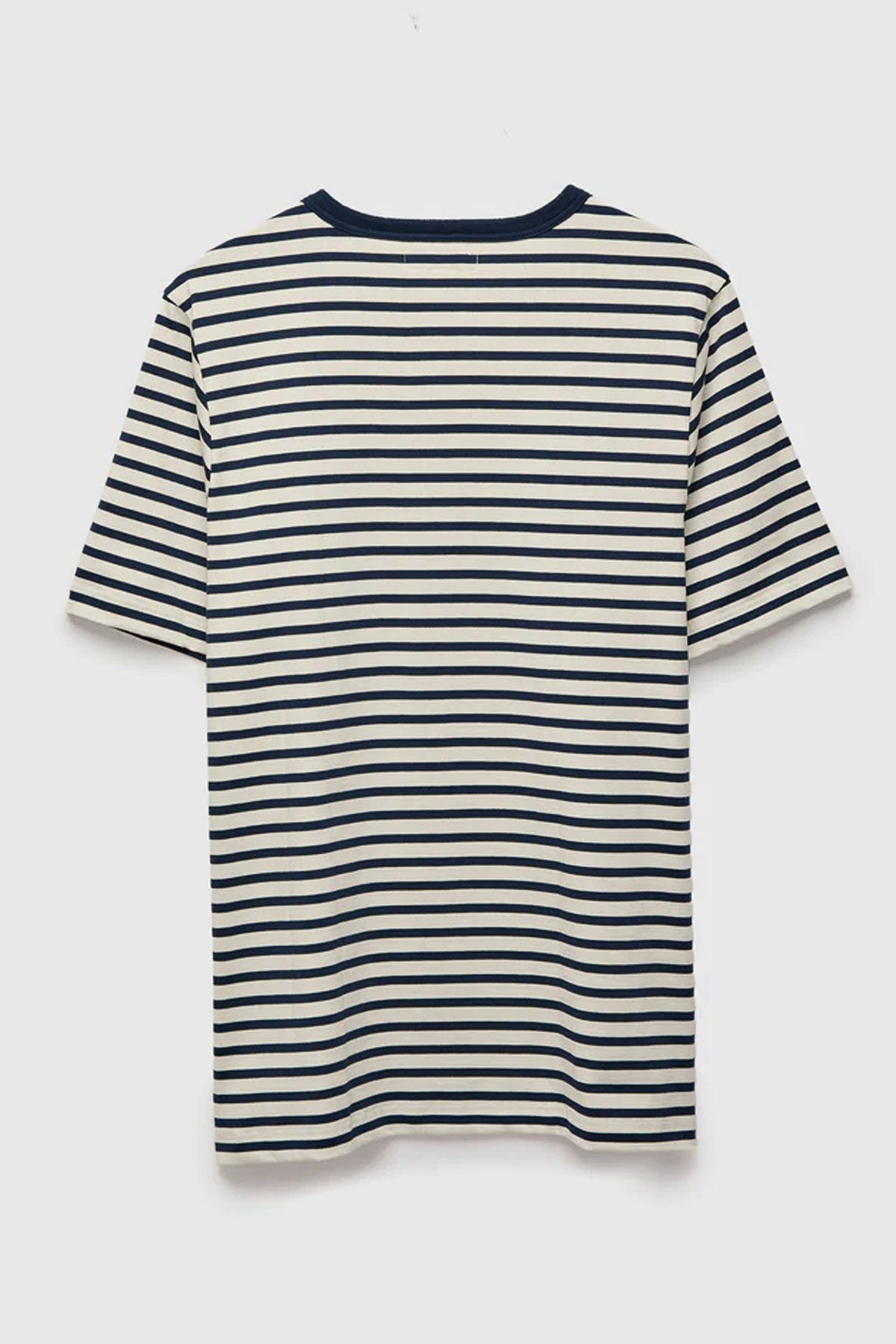 Merz b. Schwanen - 2M14 loopwheeled Short Sleeve 6,8 OZ – Ink/Nature