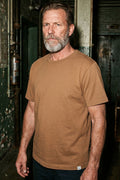 Merz b. Schwanen - Soft Pima Tee - Caramel