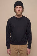 Merz b. Schwanen - Authentic Fleece Classic Fit Sweatshirt (430g/qm | 12,7oz/sq.yd.) - Black