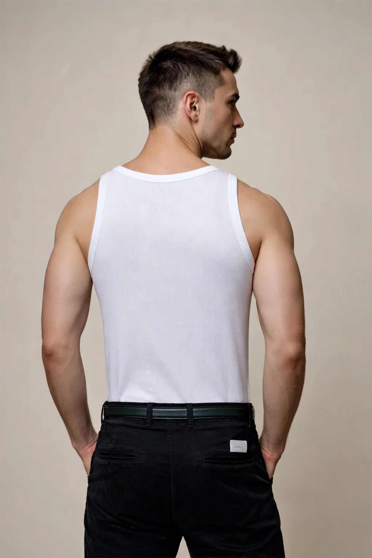 Merz b. Schwanen - Iconic Ribbed Cotton Tank Top - White – The Rugged ...