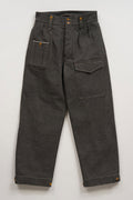 NIgel Cabourn - BRITISH ARMY PANT 14 oz. Nep LOOSE DENIM - Charcoal
