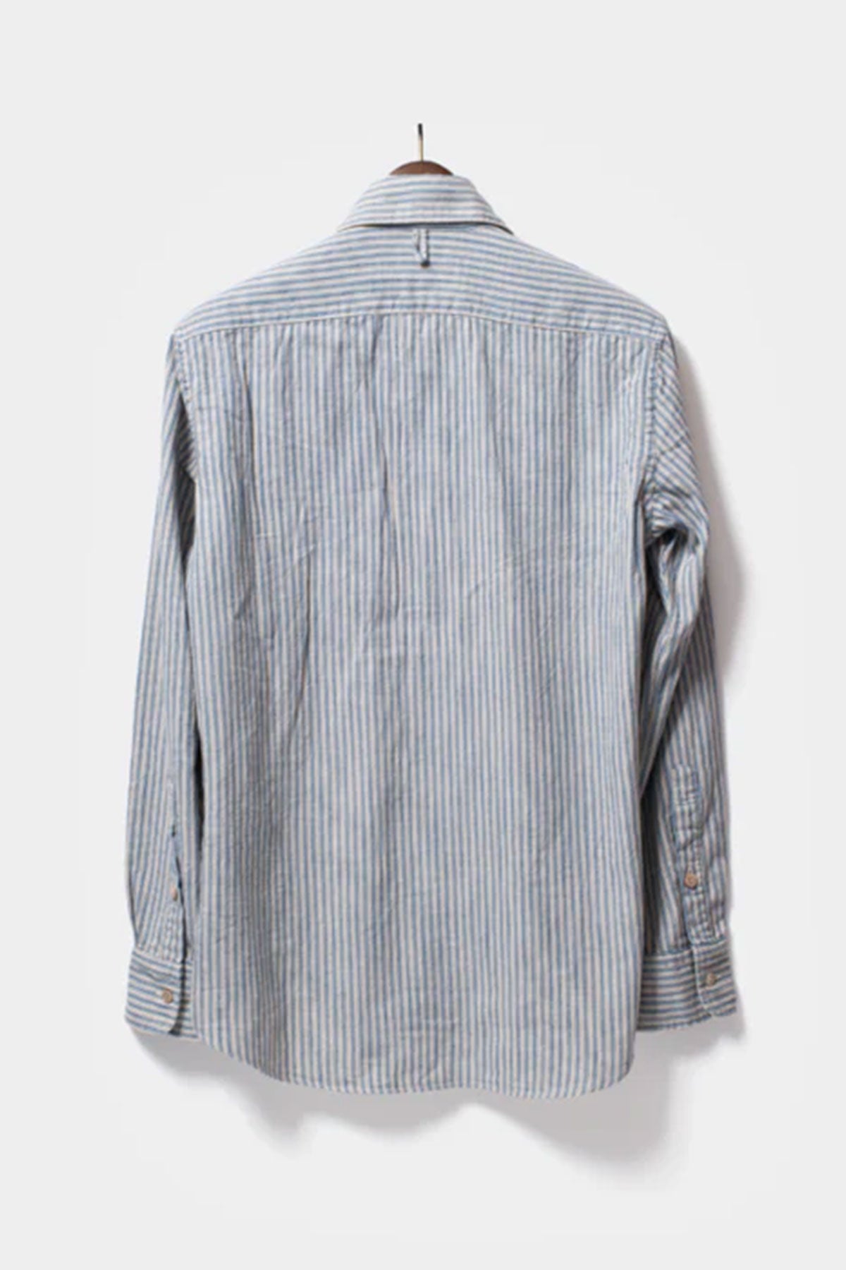 Orgueil - OR-5002B Windsor Collar Shirt - Indigo Stripe – The