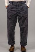 Orgueil  - OR-1130 Indigo Stripe Selvedge Trousers