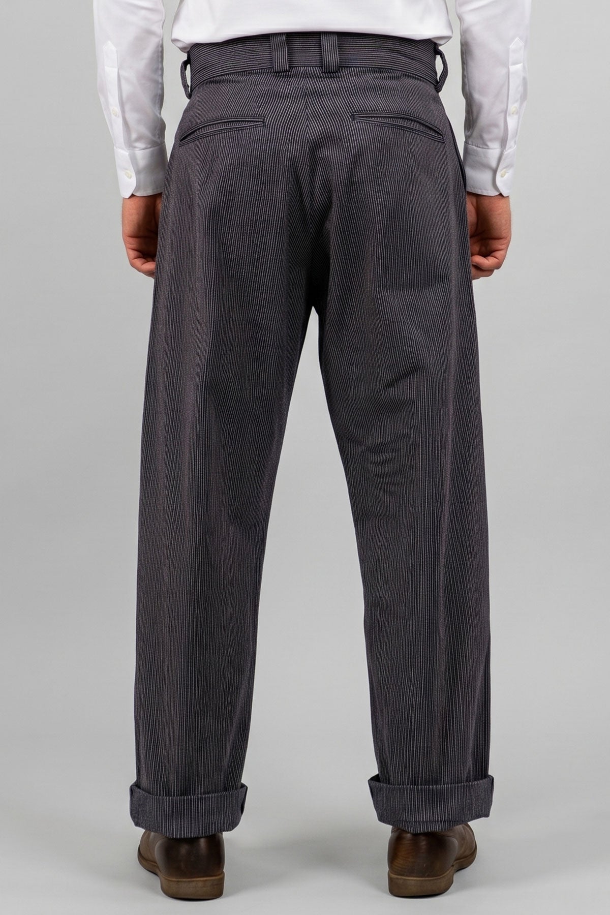 Orgueil - OR-1130 Indigo Stripe Selvedge Trousers – The Rugged Society