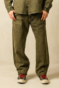 Origin of Line - Ranch Pant 100% Hemp Green/Yellow Pigment Dyed (700 g/m²)