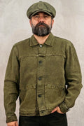 Origin of Line - Pharaoh Jacket 100% Hemp Green/Yellow Pigment Dyed (700 g/m²)