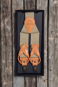 Orgueil - Military Suspenders Beige