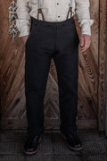 Pike Brothers - 1935 Machinist Trousers – Elephant Skin Black