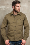 Pike Brothers - 1967 Utility Shirt HBT Olive