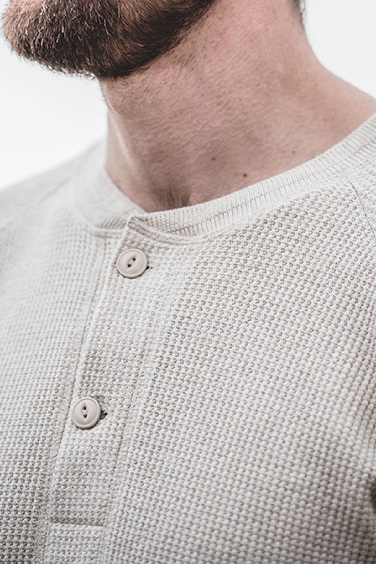 Pike Brothers - 1936 Waffle Henley in Natural