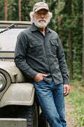 Pike Brothers – 1962 OG-107 Shirt Grease Black