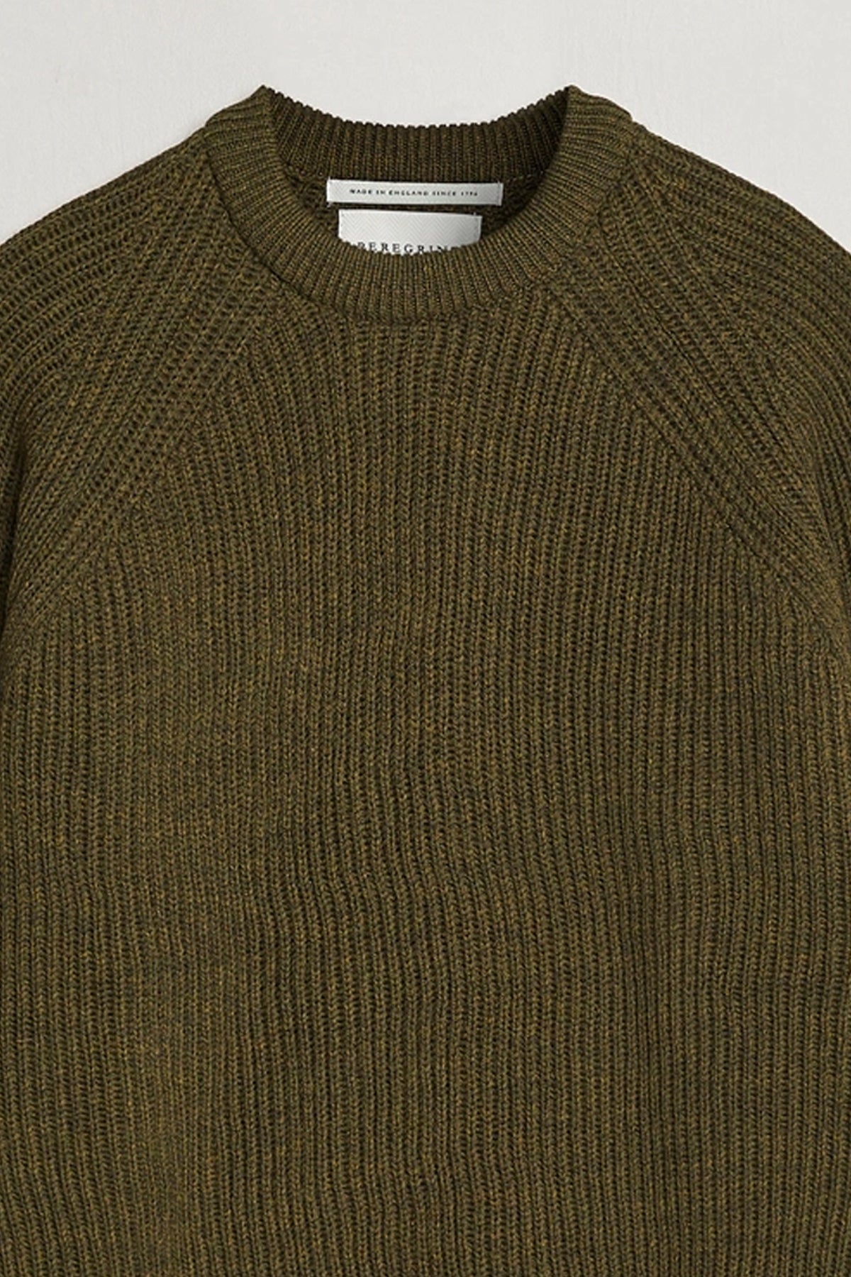 Peregrine - Ford Crew Jumper in Olive