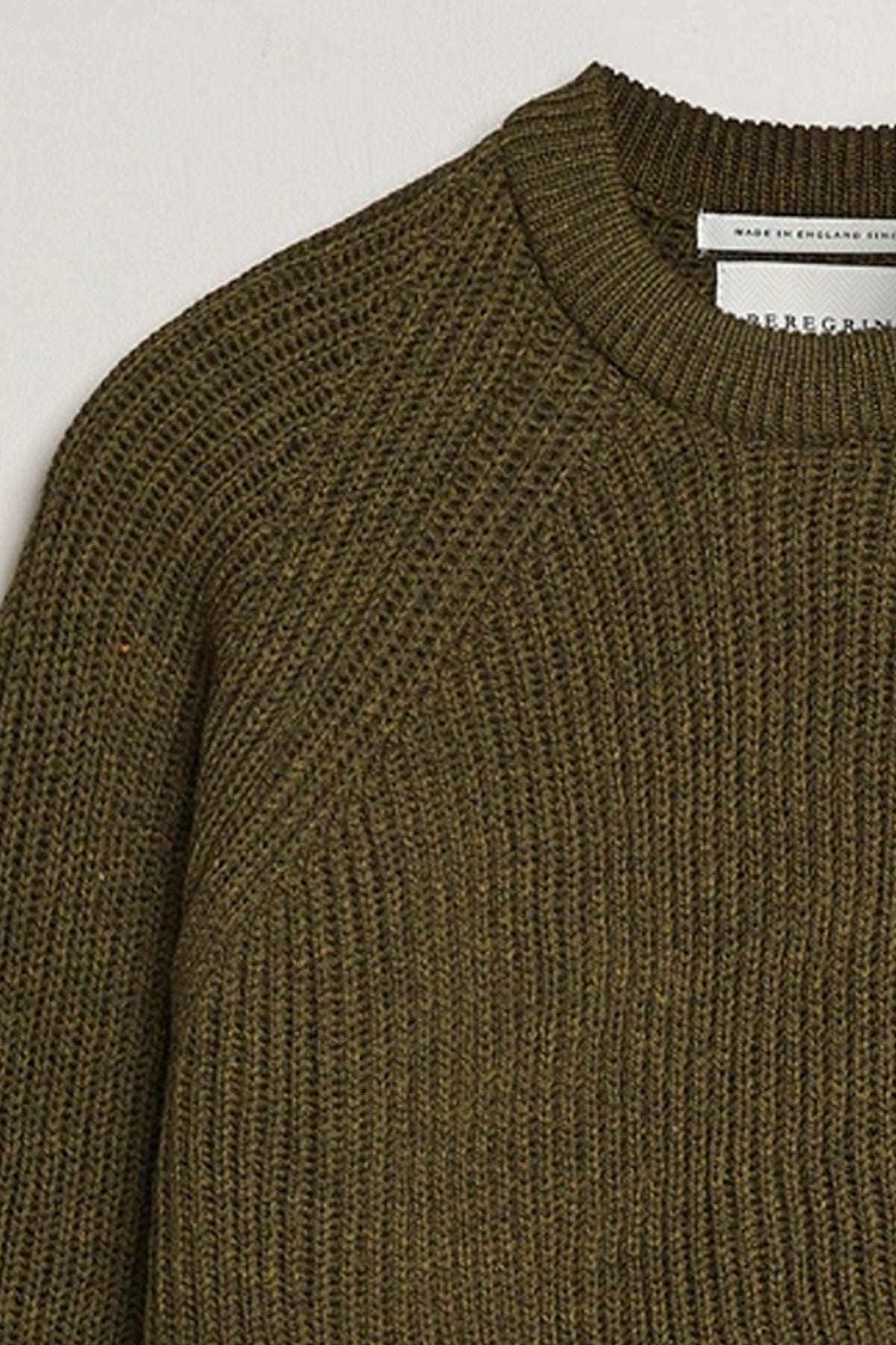 Peregrine - Ford Crew Jumper in Olive