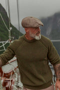 Peregrine - Ford Crew Jumper in Olive