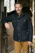 Peregrine - Legend Padded Dry Wax Jacket - Black