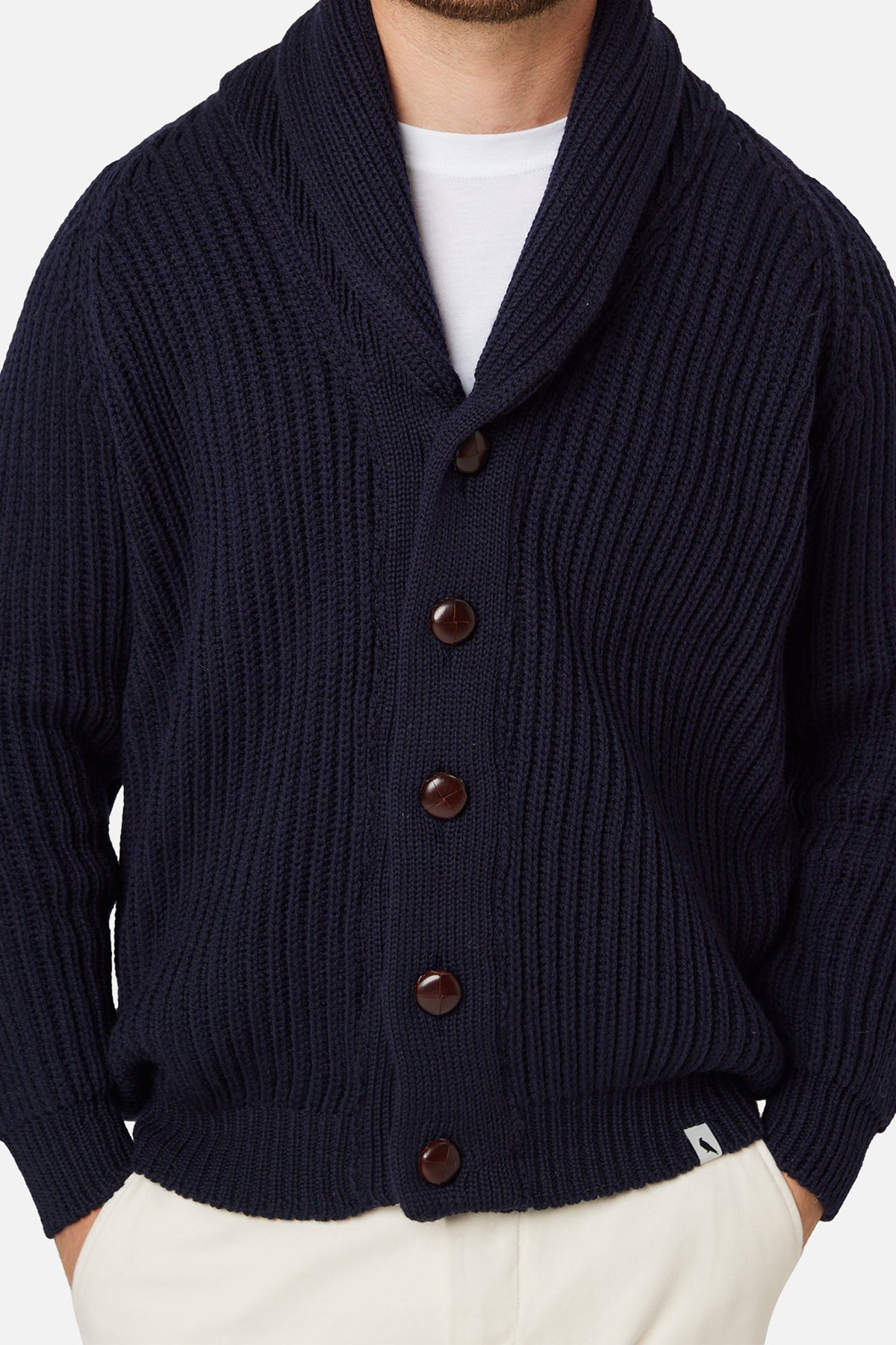 Peregrine - Wilkinson Cardigan in Navy