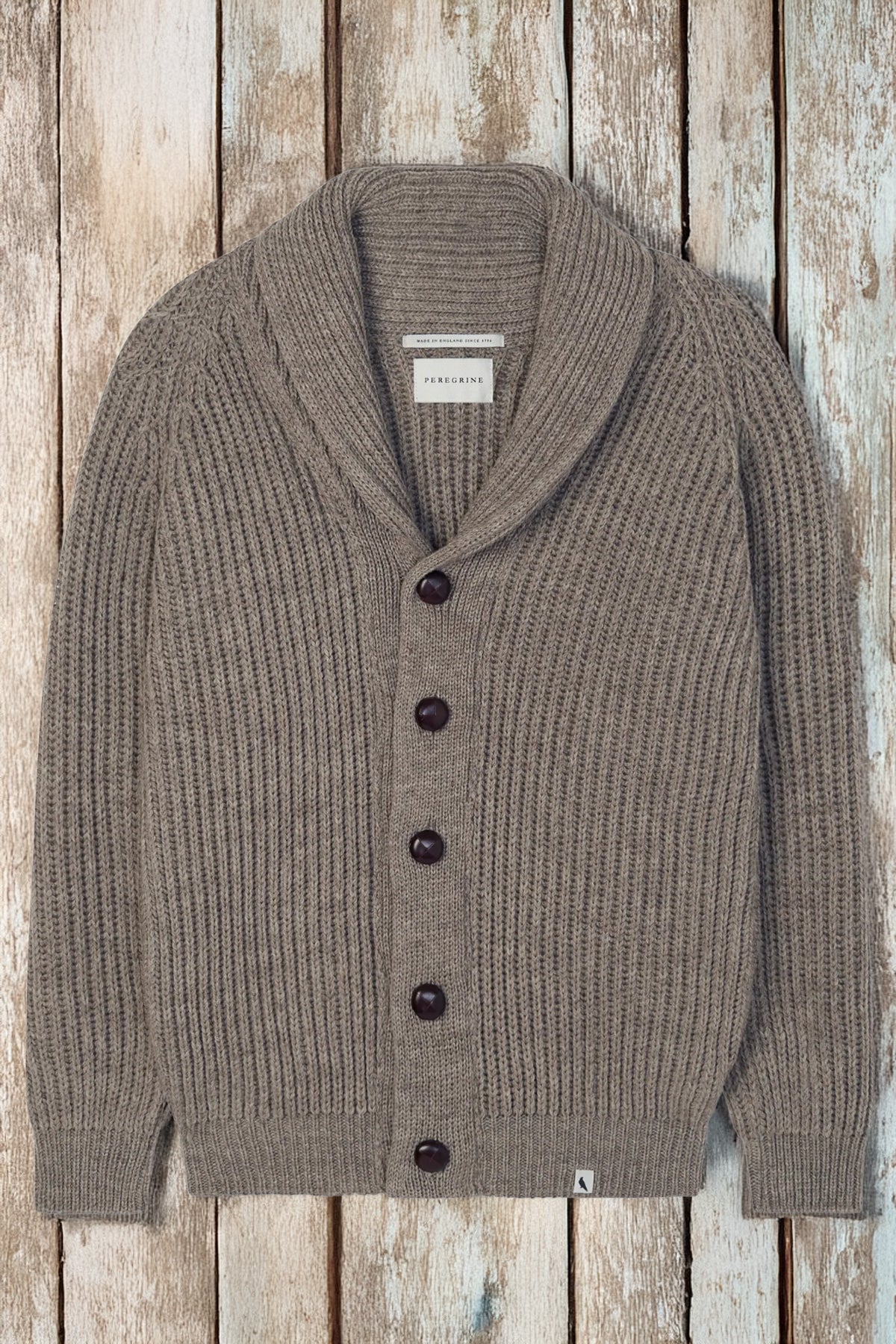 Peregrine - Wilkinson Cardigan in Oak