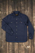 Pike Brothers - 1943 CPO Overshirt Hamburg Blue - 520 g/sqm