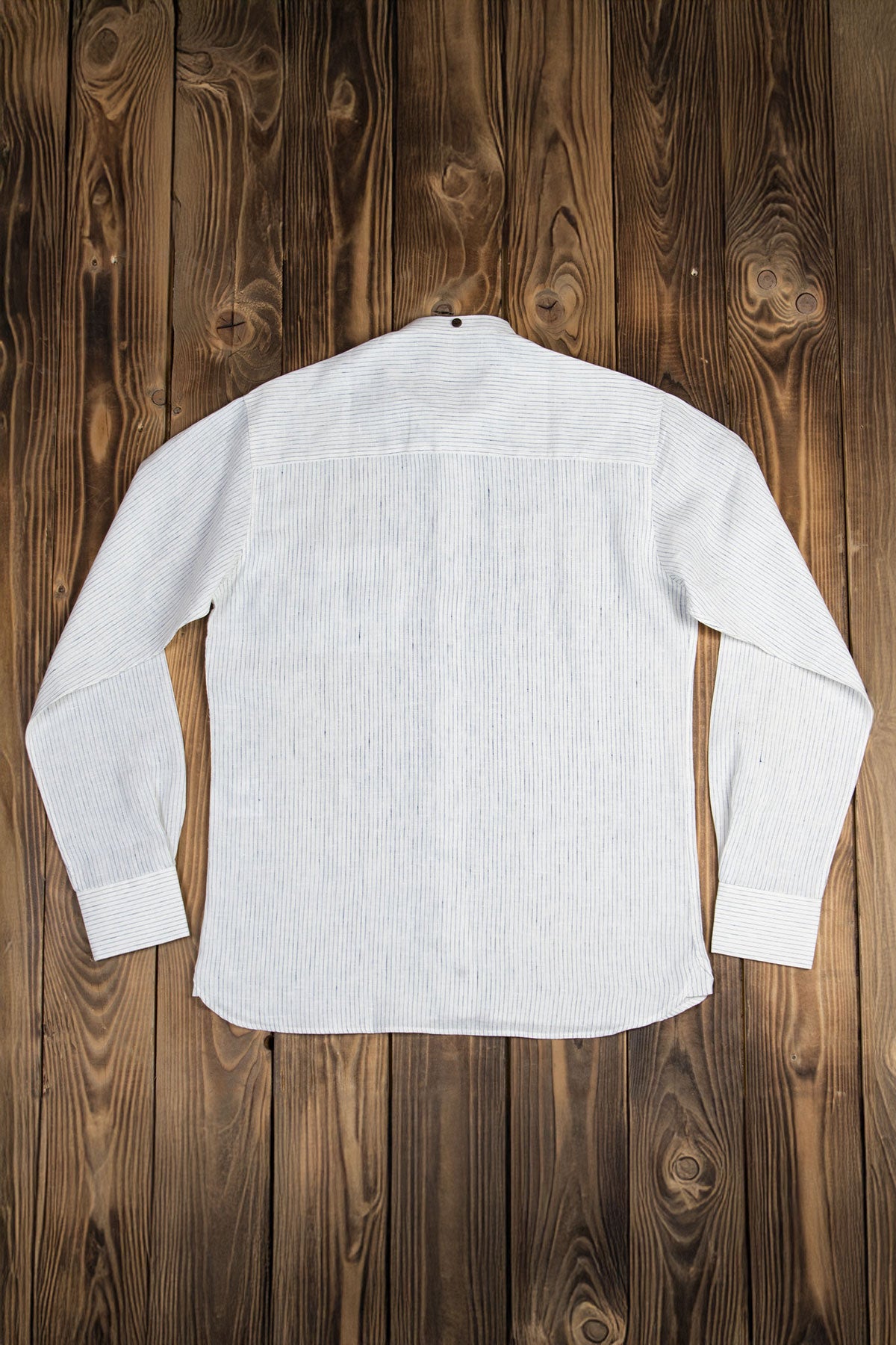 Pike Brothers - 1923 Buccanoy Linen Shirt (Blue / White)