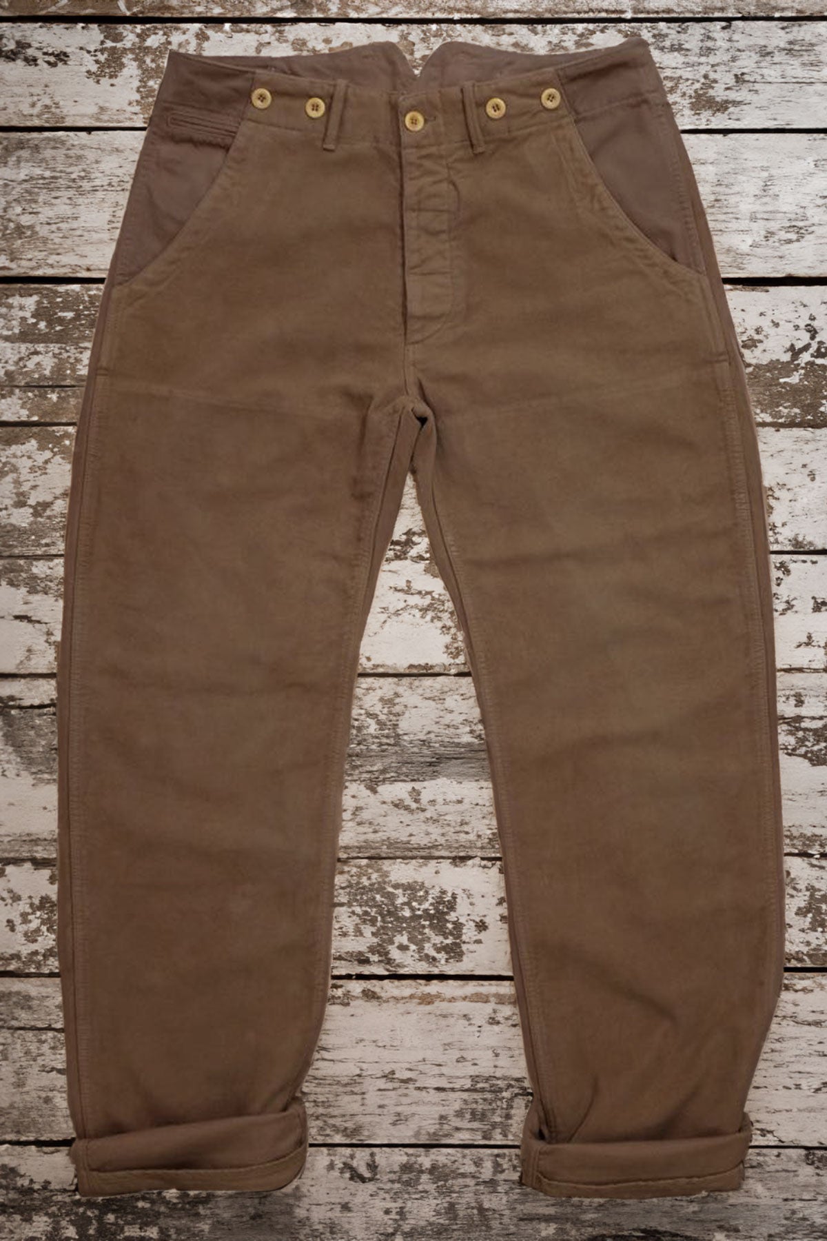 Hen's Teeth - HTM-P8 Railway Worker Pants in Duck Canvas