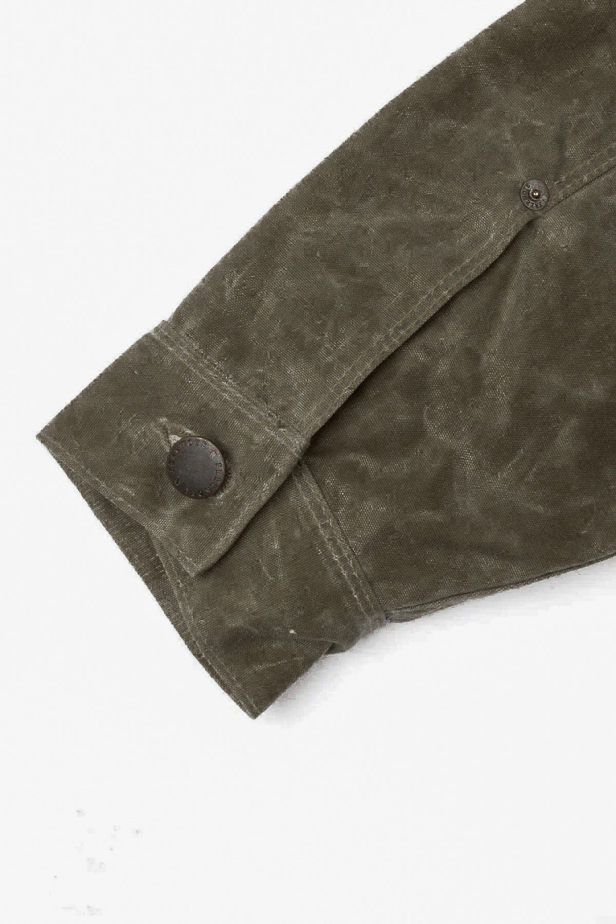 Freenote Cloth - RJ-1 Riders Jacket 20oz Heavy Waxed Canvas in Tobacco with Wool Lining