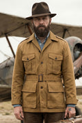 Fleurs de Bagne - La Saharienne HBT Jacket - Camel