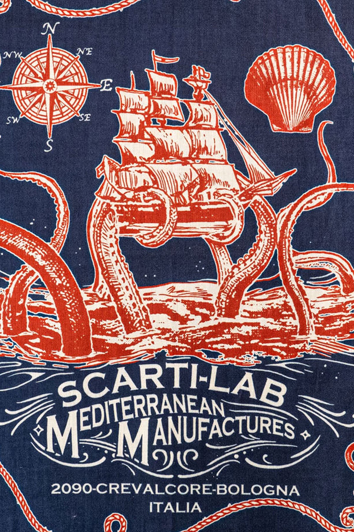 Scarti Lab - "Kraken" Lightweight Cotton Bandana