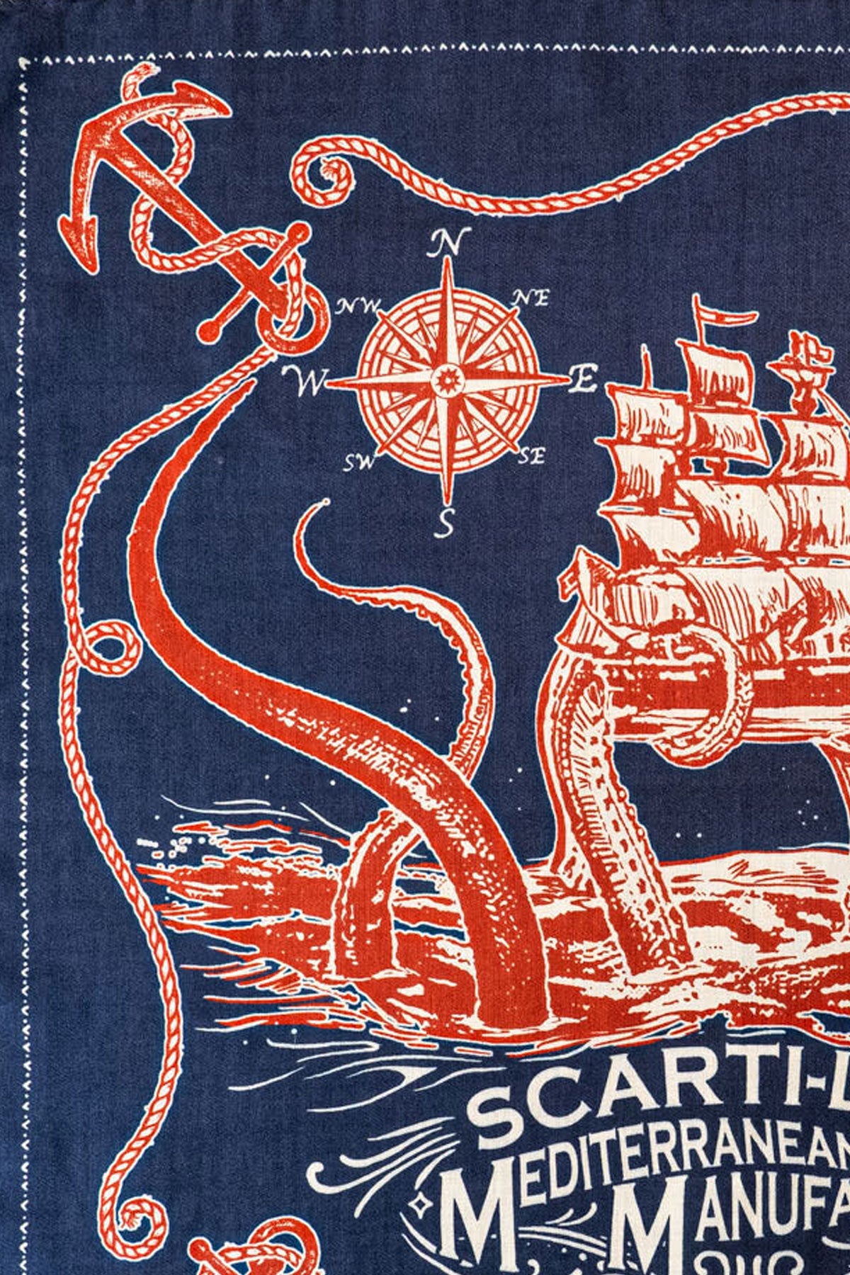 Scarti Lab - "Kraken" Lightweight Cotton Bandana