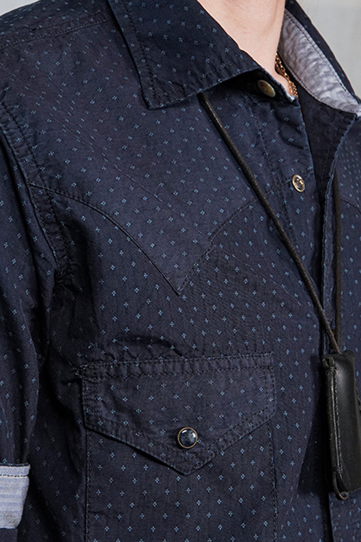 Scarti Lab - 303 SB317 Indigo Western Shirt