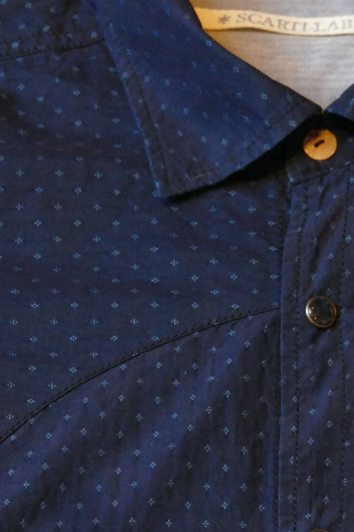 Scarti Lab - 303 SB317 Indigo Western Shirt